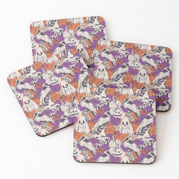 Item preview, Spooky Aesthetic Halloween with Eccentric Whimsical Flowers designed and sold by Claudia S. Design.