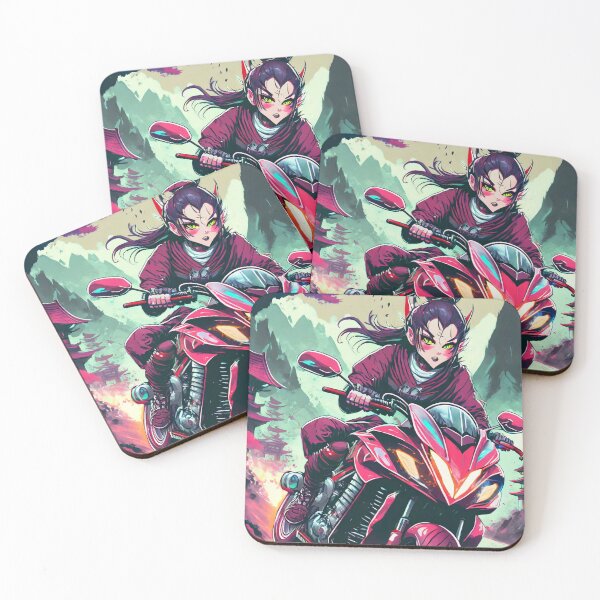 Item preview, Female Monk riding a Motorcycle designed and sold by BADESIGNZZ.