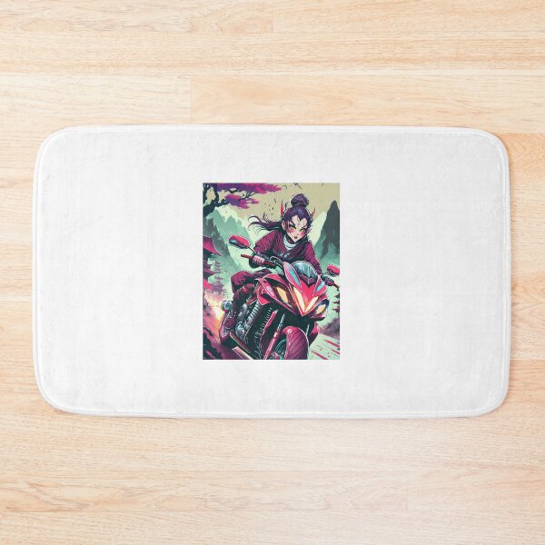 Item preview, Female Monk riding a Motorcycle designed and sold by BADESIGNZZ.