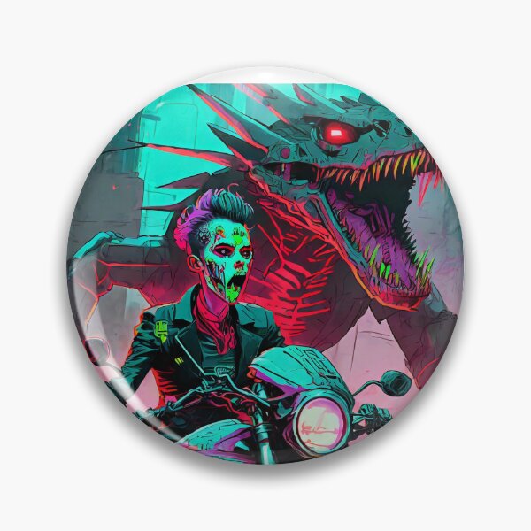 Item preview, Zombies on Motorcycles: Ted and Fred designed and sold by BADESIGNZZ.