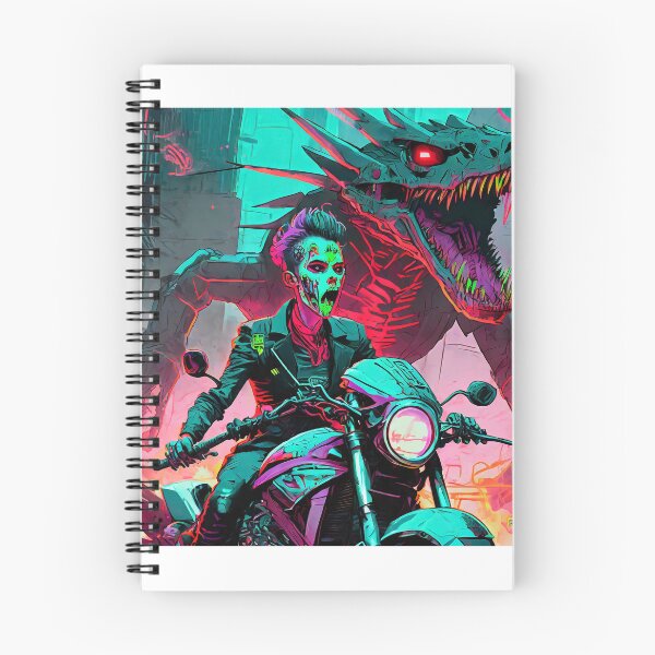 Item preview, Zombies on Motorcycles: Ted and Fred designed and sold by BADESIGNZZ.
