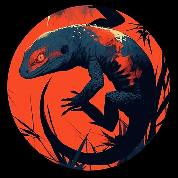 Artwork thumbnail, Lizard, Cute Lizard, Beautiful Lizard by PatternFly