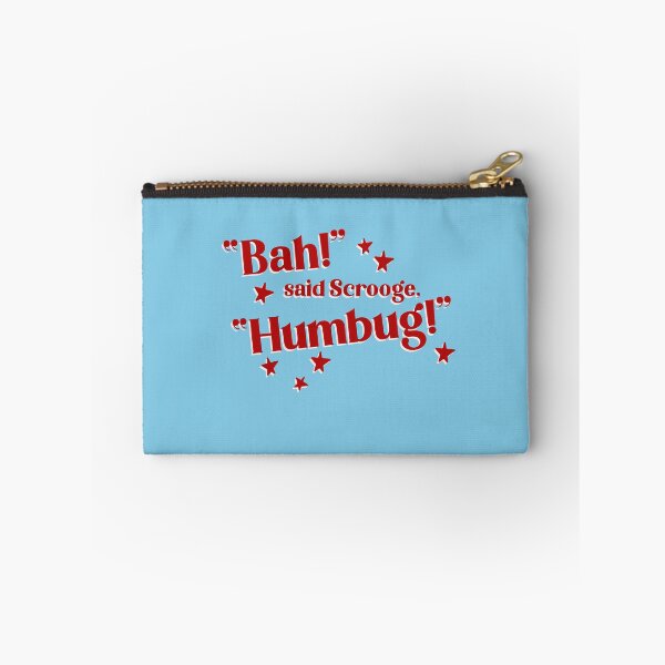 Item preview, Bah humbug! Scrooge Christmas Slogan from A Christmas Carol Smaller Version designed and sold by WilfredsWords.