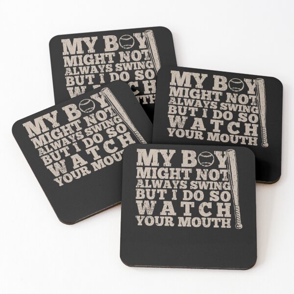 Item preview, My boy Might not always swing but I do so Watch your Mouth funny quote designed and sold by REDDLINE.