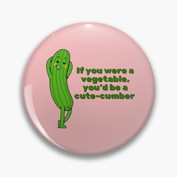 Item preview, Cute-cumber Pickup Line designed and sold by Pixel-Pub-PH.