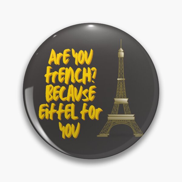 Item preview, Eiffel for You Pickup Line designed and sold by Pixel-Pub-PH.