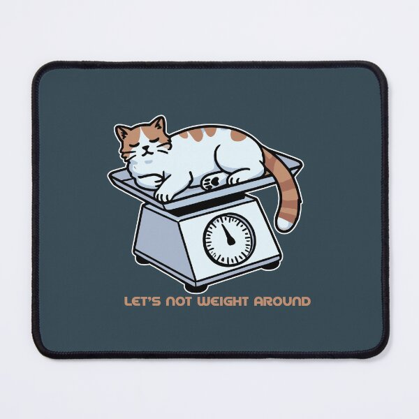 Item preview, A Lazy Cat Lounging on a Scale designed and sold by MaateoDesign.