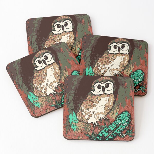 Item preview, Owls 18 designed and sold by Gluecknika.