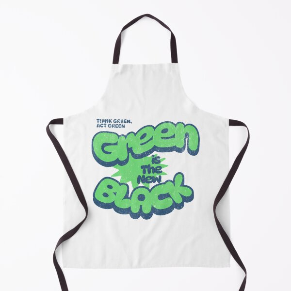Item preview, Green is the New Black - Eco-Friendly Design designed and sold by CRASHOUT CLUB.