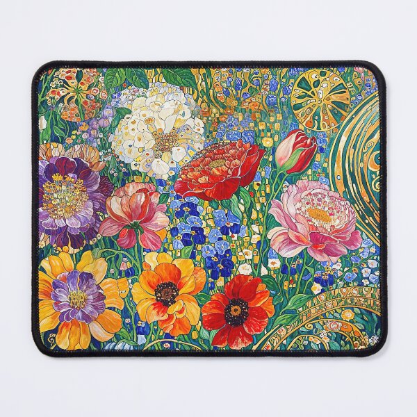 Item preview, Gustav Klimt Flower Garden designed and sold by maniacfitness.
