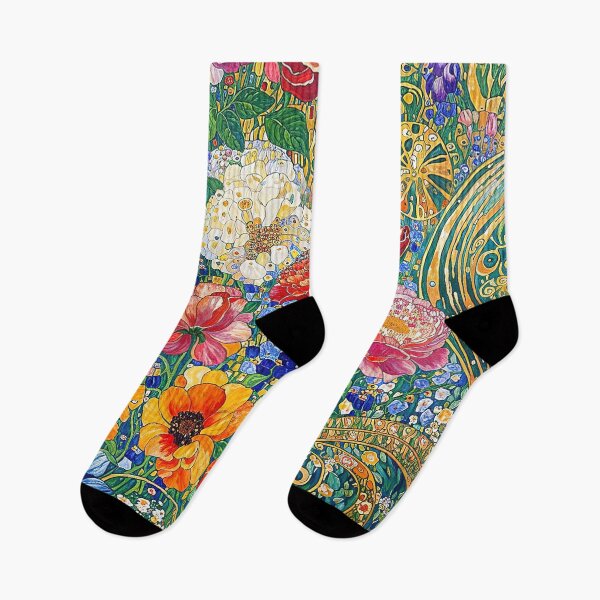 Item preview, Gustav Klimt Flower Garden designed and sold by maniacfitness.
