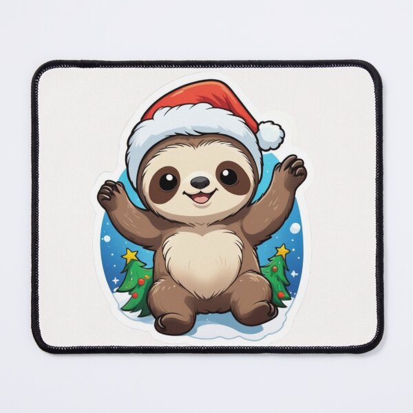 Item preview, Christmas Cartoon Sloth designed and sold by Krieghorn.