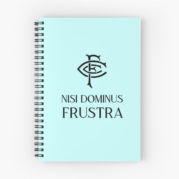 Item preview, Nisi Dominus Frustra Black designed and sold by VRedBaller.