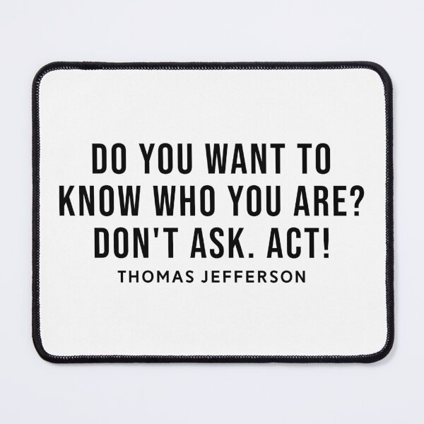 Item preview, Thomas Jefferson Inspirational Phrase designed and sold by SoulQuot.