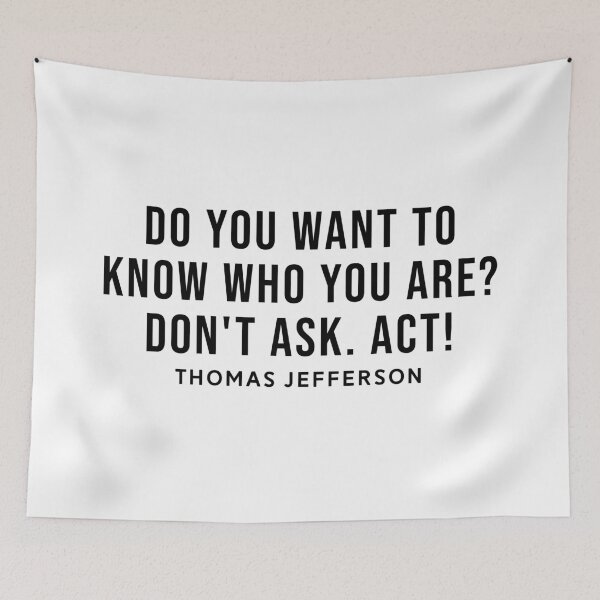 Item preview, Thomas Jefferson Inspirational Phrase designed and sold by SoulQuot.