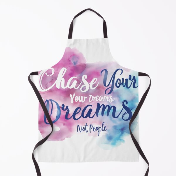 Artikelvorschau, Chase Your Dreams kombiniert mit sanften Aquarellspritzern entworfen und verkauft von Samonshop.
