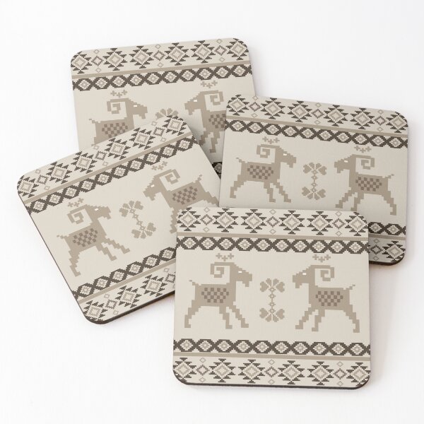 Item preview, Pixelated Southwestern Textile  designed and sold by ploen kongsuwan.