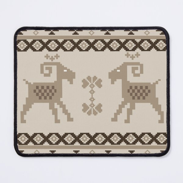 Item preview, Pixelated Southwestern Textile  designed and sold by ploen kongsuwan.