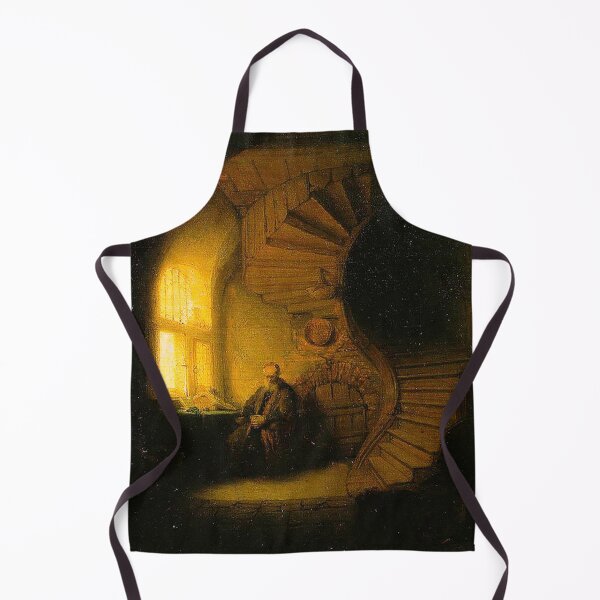 Item preview, HD. The Philosopher in Meditation, by Rembrandt  designed and sold by ArmoniMundi.