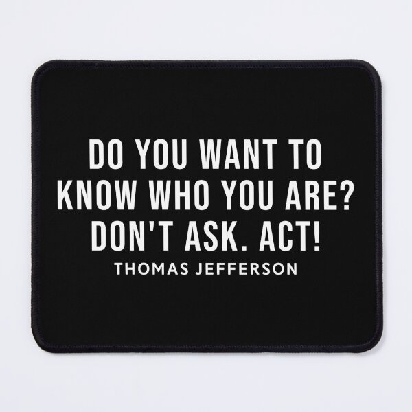Item preview, Thomas Jefferson Quote designed and sold by SoulQuot.