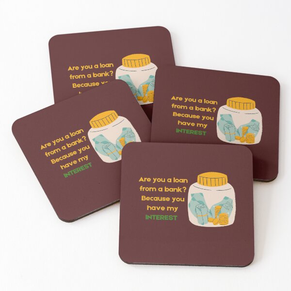 Item preview, Loan from Bank Pickup Line designed and sold by Pixel-Pub-PH.