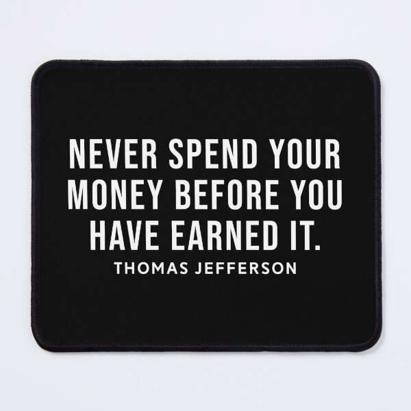 Item preview, Thomas Jefferson Quote designed and sold by SoulQuot.