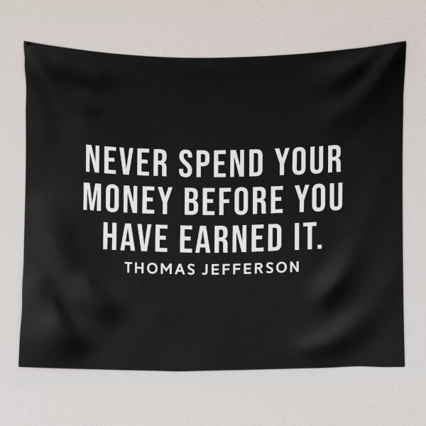 Item preview, Thomas Jefferson Quote designed and sold by SoulQuot.