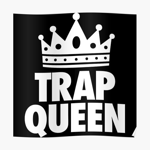 Trap Lyrics Posters Redbubble - roblox clothes codes girl trap queen