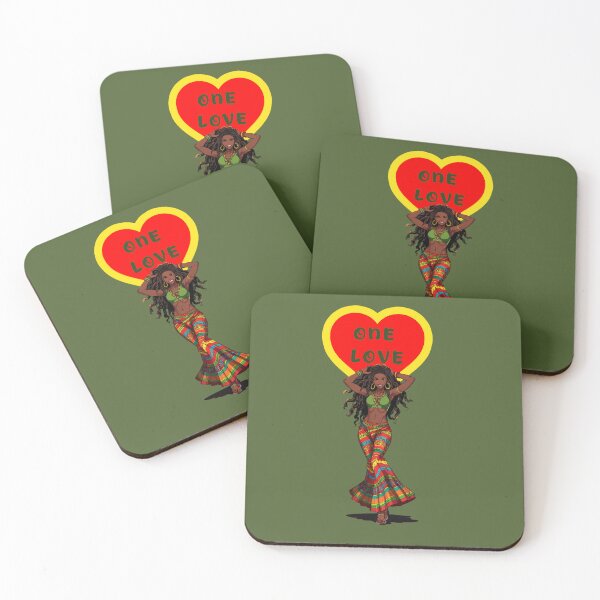 Item preview, ONE LOVE RASTAFARI WOMAN designed and sold by La Loca.