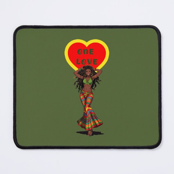 Item preview, ONE LOVE RASTAFARI WOMAN designed and sold by La Loca.