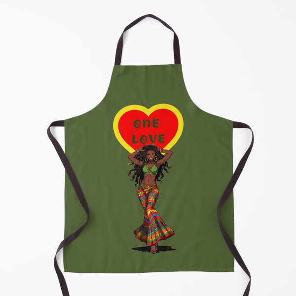 Item preview, ONE LOVE RASTAFARI WOMAN designed and sold by La Loca.