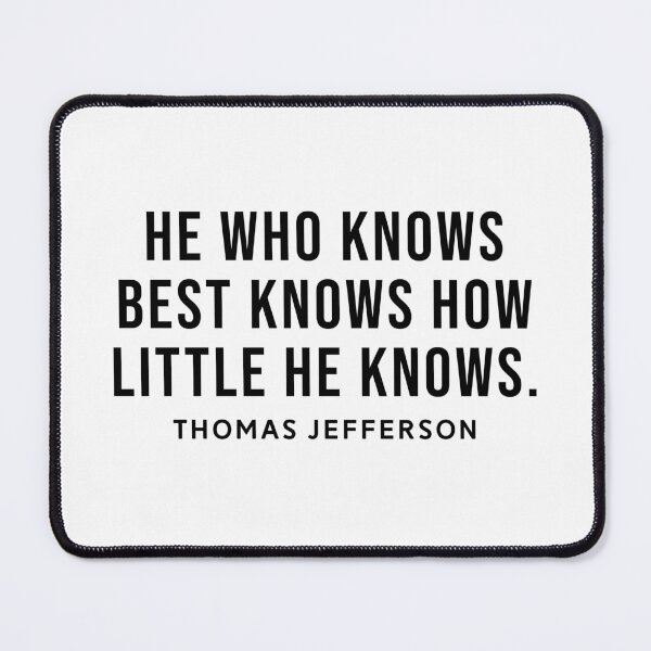 Item preview, Thomas Jefferson Quote designed and sold by SoulQuot.