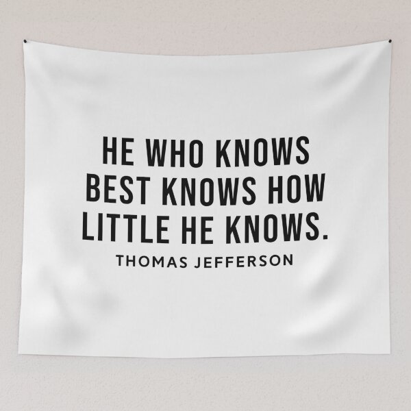 Item preview, Thomas Jefferson Quote designed and sold by SoulQuot.