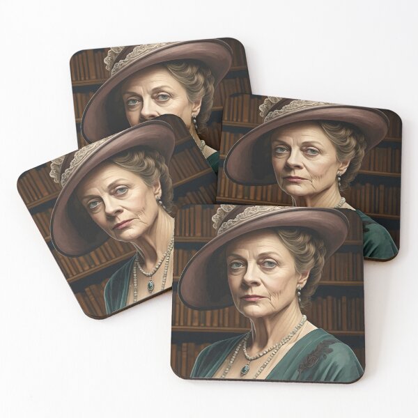 Item preview, Dame Maggie Smith Vector Art Portrait  designed and sold by HofTao.