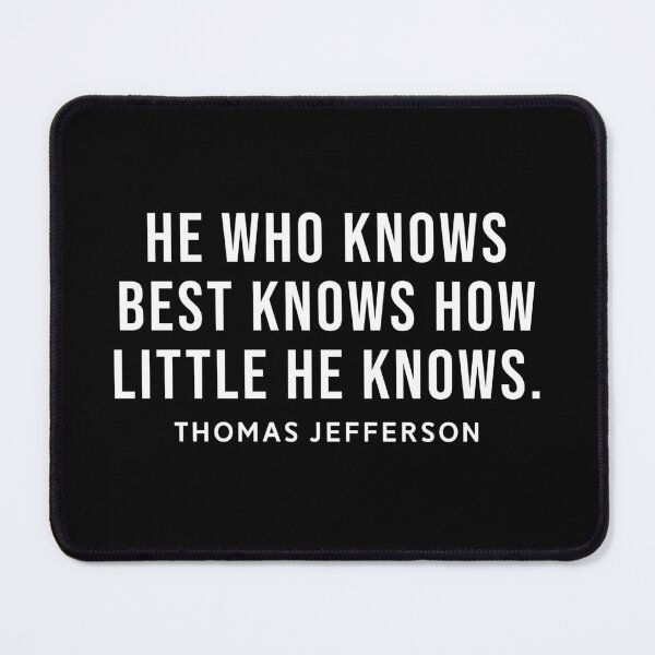 Item preview, Thomas Jefferson Quote designed and sold by SoulQuot.