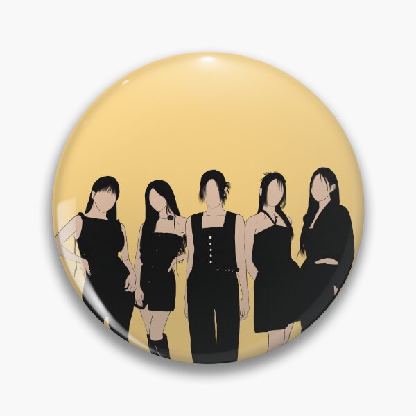 Item preview, Loossemble K-pop girl band digital illustration art designed and sold by Eclectic-aww.