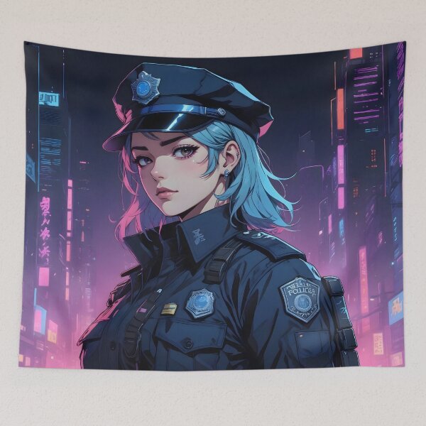 Item preview, Cyberpunk Police Officer designed and sold by papi1998.