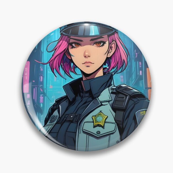 Item preview, Cyberpunk Police Officer designed and sold by papi1998.