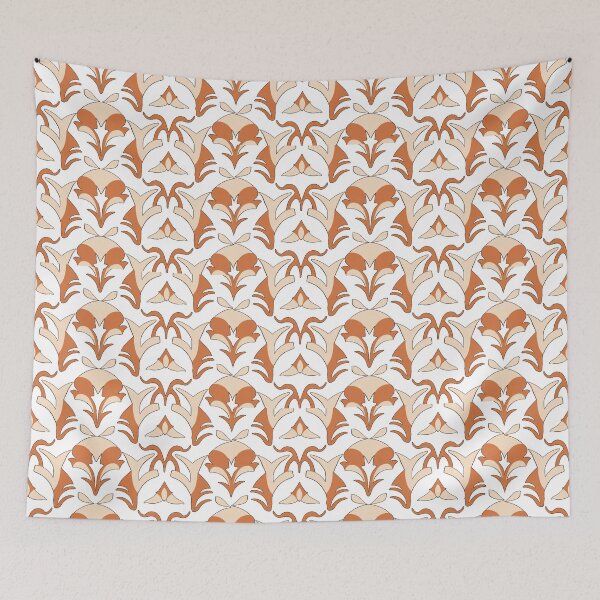 Item preview, seamless Retro Pattern floral ornament - face ornament - Decorative decoration designed and sold by RAZ1995.