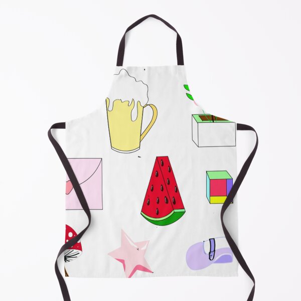 Item preview, Creating graphic art drawings featuring watermelons, drinks, playful shapes, and mushrooms designed and sold by Nature  Nblossom.