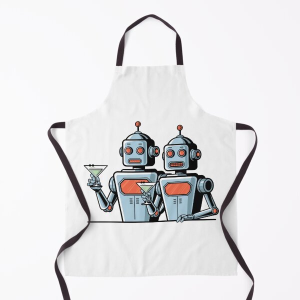 Item preview, Robot Happy Hour designed and sold by Angry Swan Designs.