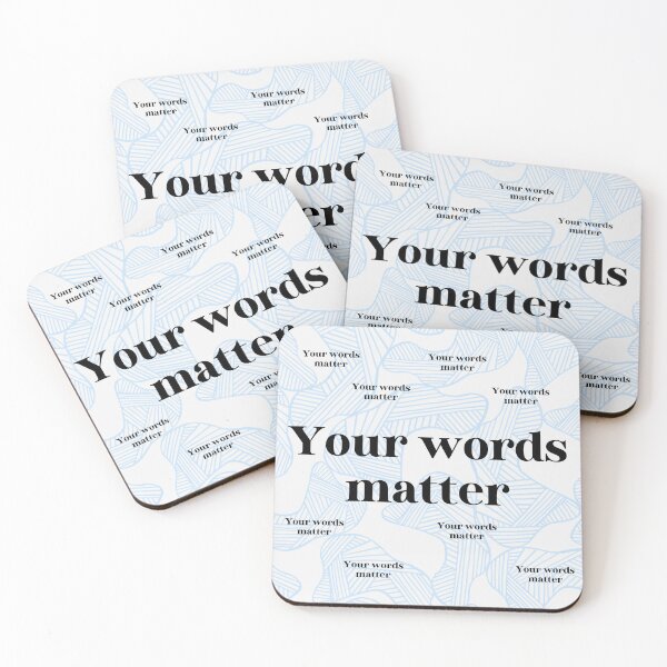 Item preview, Your words matter  designed and sold by TinyGlow.