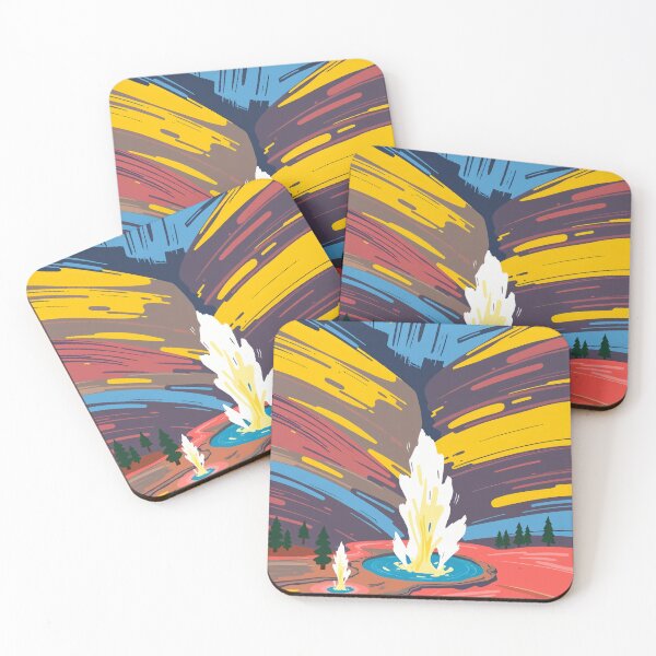 Item preview, Yellowstone Geysers designed and sold by WildlifeInc.