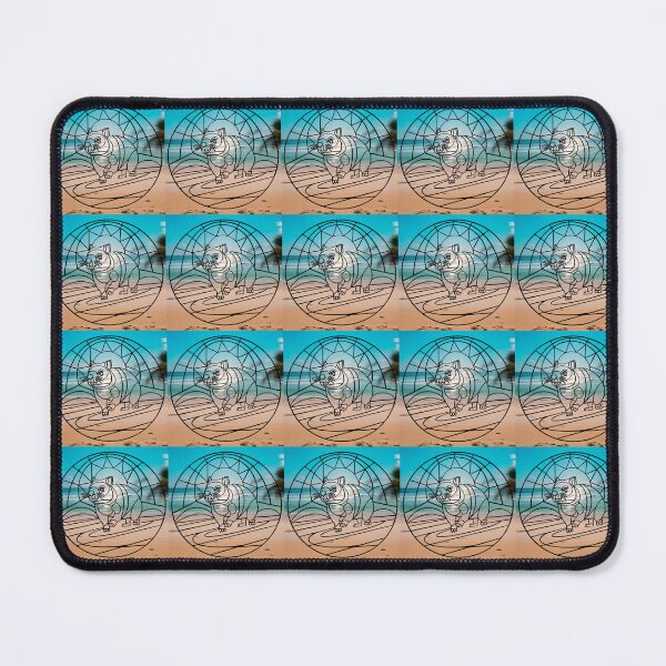 Item preview, BEACH WOMBAT designed and sold by flora-kitty-art.