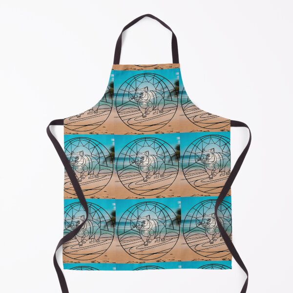 Item preview, BEACH WOMBAT designed and sold by flora-kitty-art.