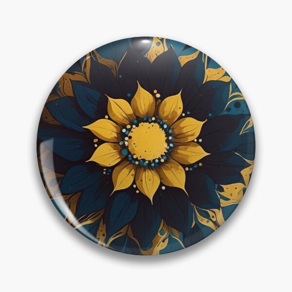 Item preview, Radiant Floral Burst designed and sold by ArtComixHaven.