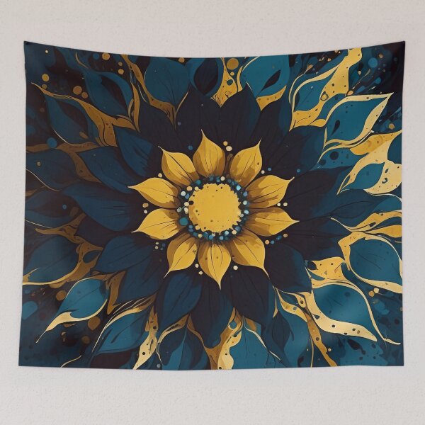 Item preview, Radiant Floral Burst designed and sold by ArtComixHaven.