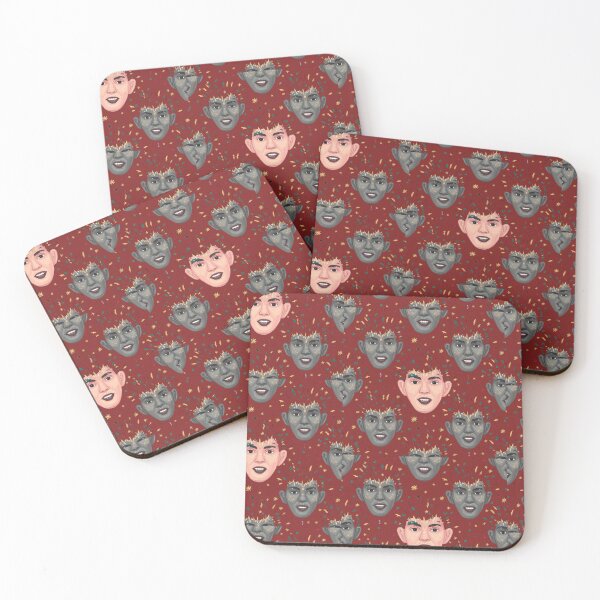 Item preview, seamless Retro Pattern floral ornament - face ornament ,Caraval style  designed and sold by RAZ1995.