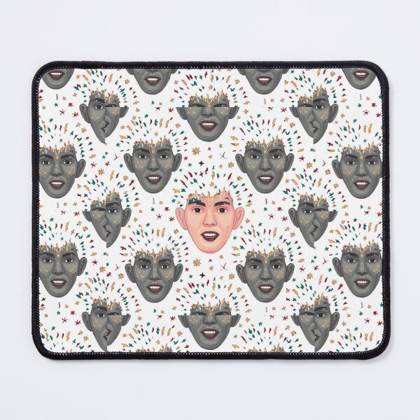 Item preview, seamless Retro Pattern floral ornament - face ornament ,Caraval style designed and sold by RAZ1995.