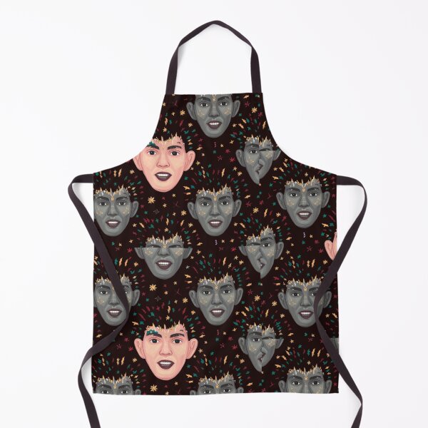 Item preview, seamless Retro Pattern floral ornament - face ornament ,Caraval style designed and sold by The Velvet Vault.